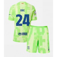 Barcelona Eric Garcia #24 Fußballbekleidung 3rd trikot Kinder 2024-25 Kurzarm (+ kurze hosen)